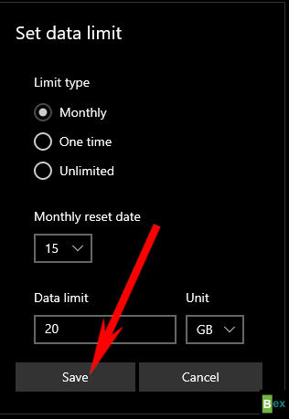 How to reduce data usage on windows 10