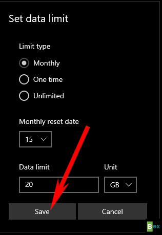 how to reduce data usage on windows 10